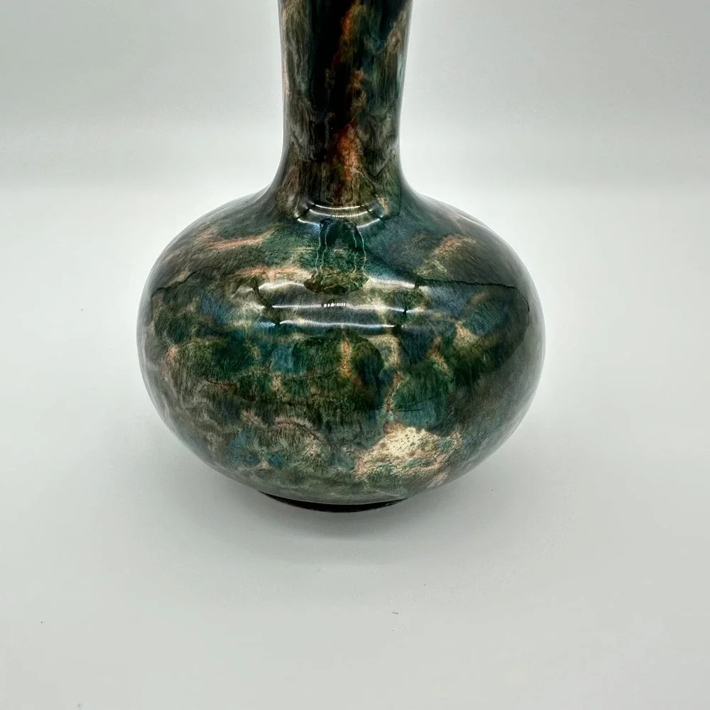 Blue Mountain Pottery Bud Vase 383 8.5